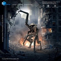 Godzilla King of the Monsters Super Articulated Muto Exquisite Basic Series Action Figure by Hiya Toys in a ruined city