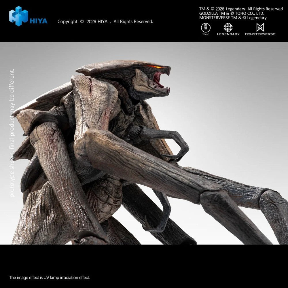 Godzilla King of the Monsters Super Articulated Muto Exquisite Basic Series Action Figure by Hiya Toys