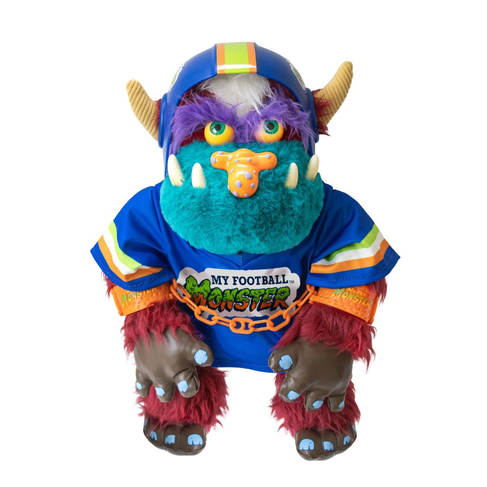 My Football Monster The Loyal Subjects My Pet Monster 14 Inch Plush Figure 2026 in football outfit