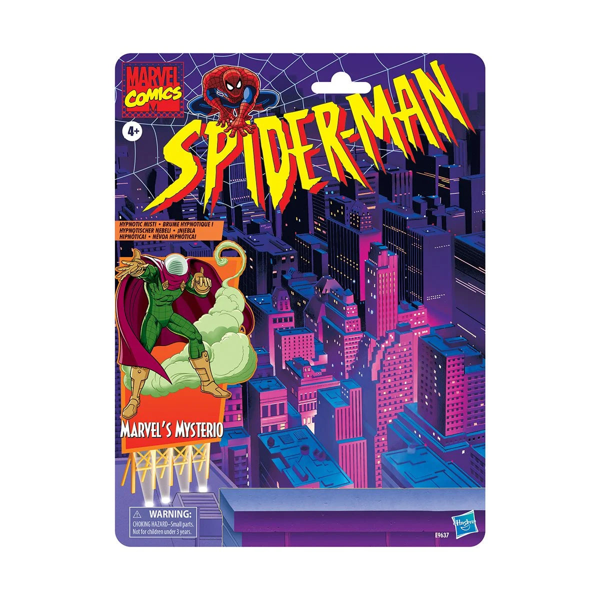 Mysterio Spider-Man Marvel Legends Series Action Figure by Hasbro 6 Inch packaging