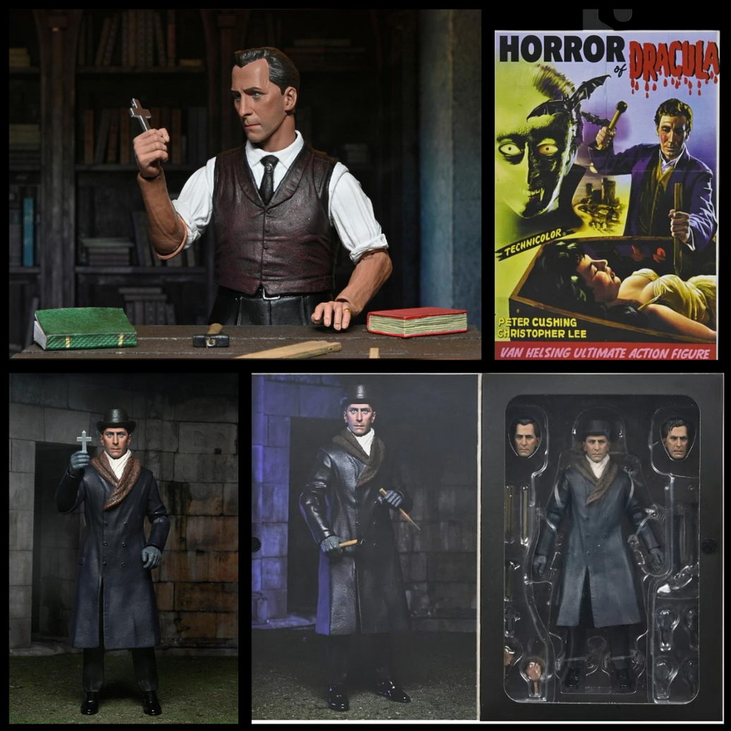 Van Helsing Horror of Dracula Hammer Films Ultimate Action Figure NECA 7”