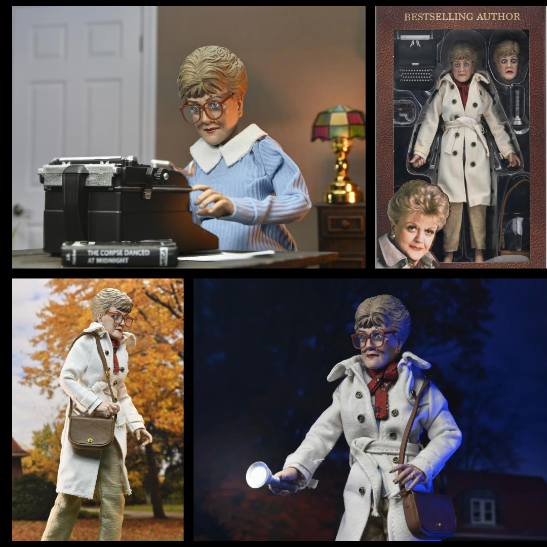 Jessica Fletcher Murder She Wrote 8-Inch Clothed Neca Action Figure