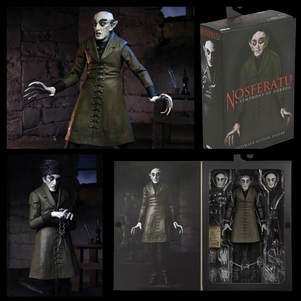 Nosferatu Ultimate Count Orlok Action Figure NECA 7”