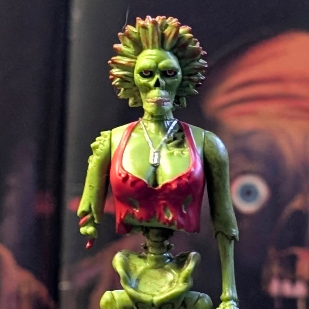 “Trash” Neon Green Female Zombie Return of the Living Dead Blind Box Individual Figure