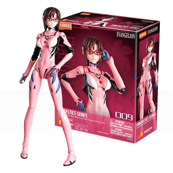Mari Makinami Model Kit Neon Genesis Evangelion Fantastics 6.3" Blokees Model Kit by Kotobukiya display