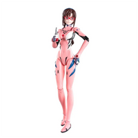 Mari Makinami Model Kit Neon Genesis Evangelion Fantastics 6.3" Blokees Model Kit by Kotobukiya standing pose