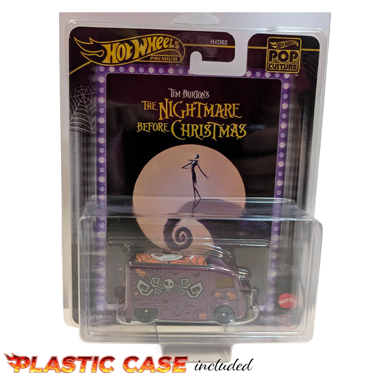 The Nightmare Before Christmas Hot Wheels Premium Pop Culture Citroen Type H die-cast model by Mattel in packaging