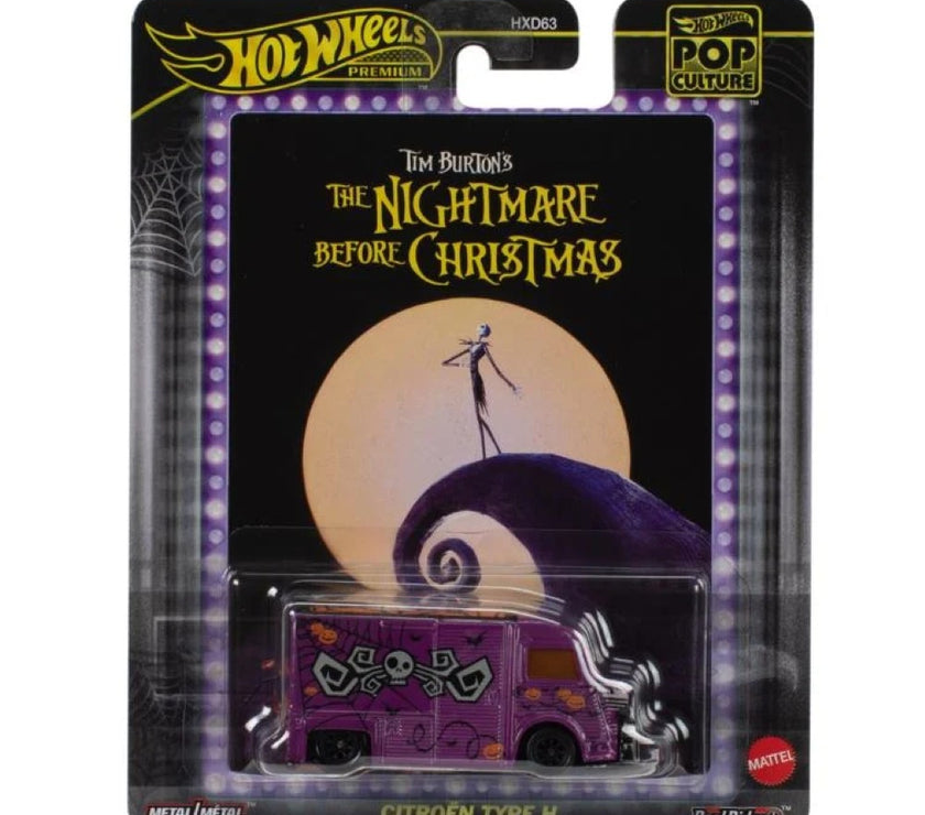 The Nightmare Before Christmas Hot Wheels Premium Pop Culture Citroen Type H
