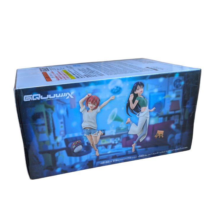 Nyaan And Conch Banpresto Mobile Suit Gundam GQuuuuuuX Ending Version 9-Inch Statue