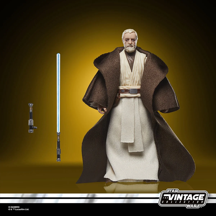 Ben Obi-Wan Kenobi Star Wars Vintage Collection action figure with lightsaber accessories by Kenner