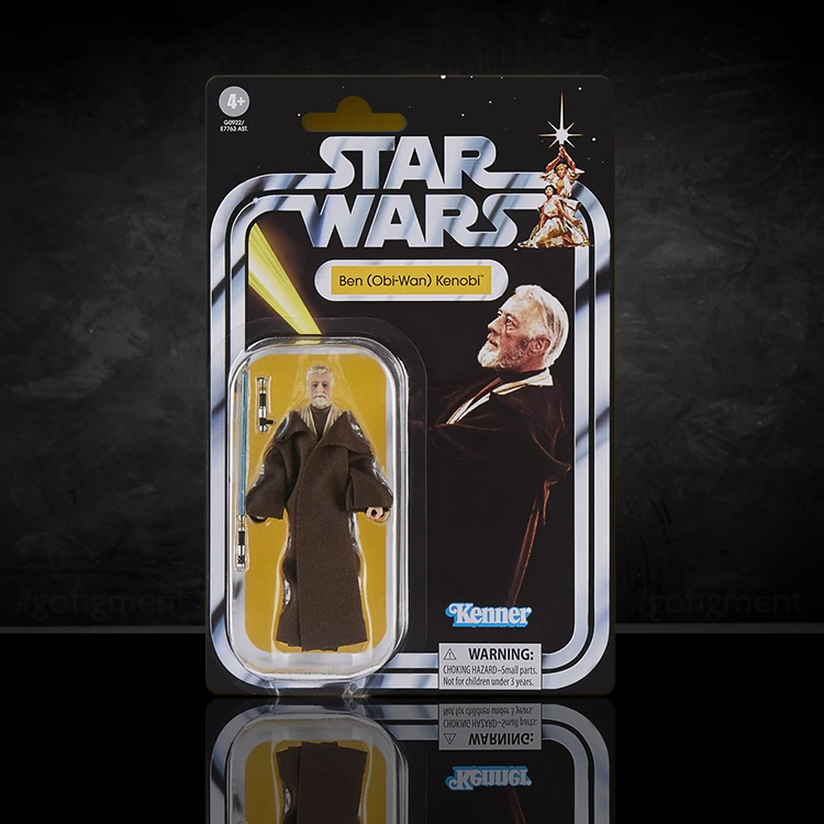 Ben Obi-Wan Kenobi Star Wars Vintage Collection 3.75-inch action figure by Kenner in classic packaging