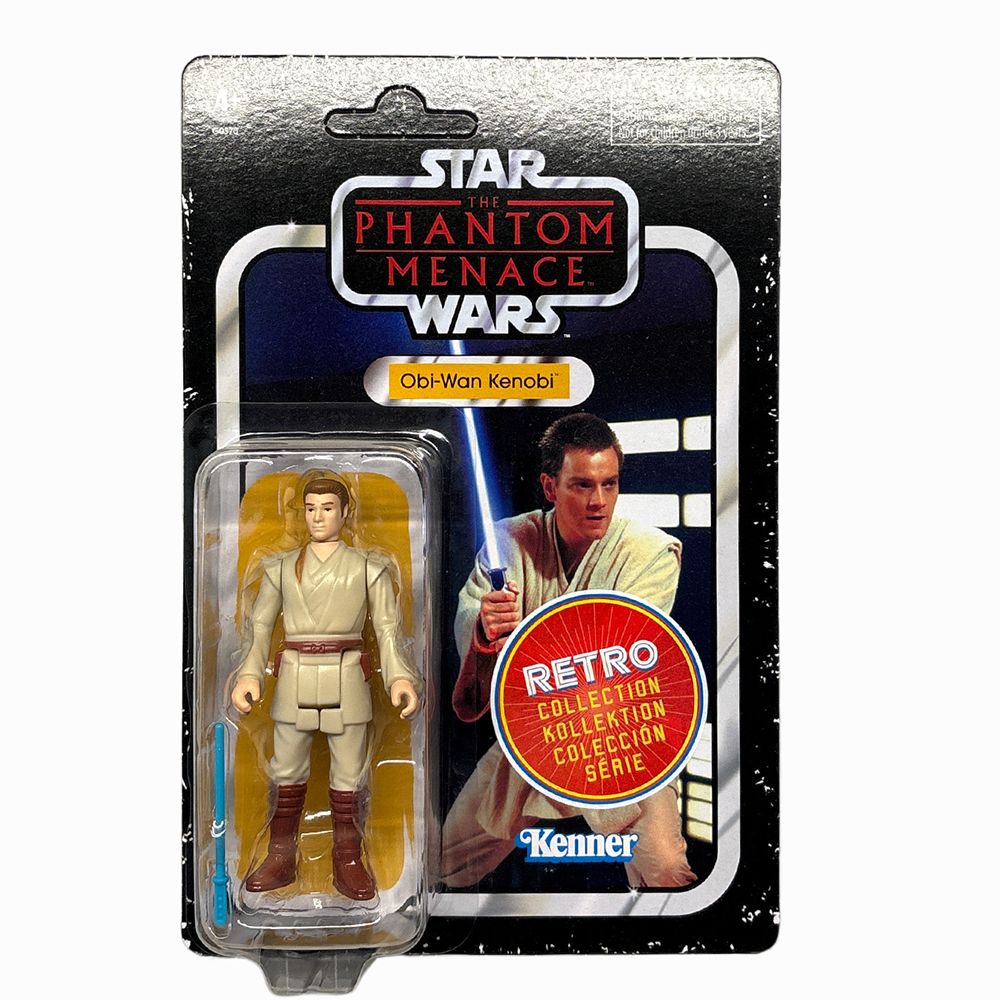Obi-Wan Kenobi Star Wars Retro Collection Action Figure in case by Kenner