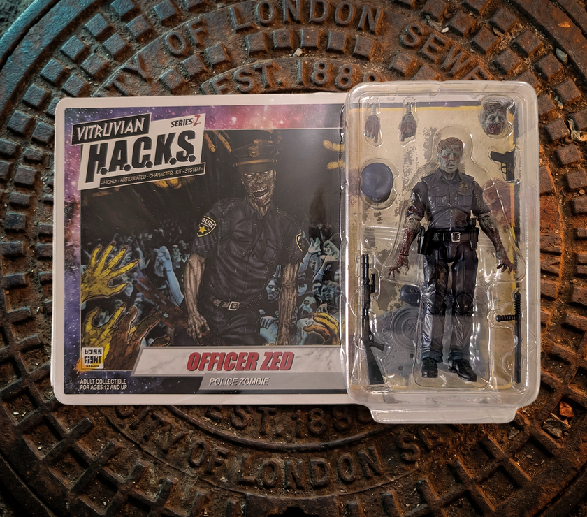 Vitruvian H.A.C.K.S. Zombie Land Complete Set Diorama and 10 Z-Series
