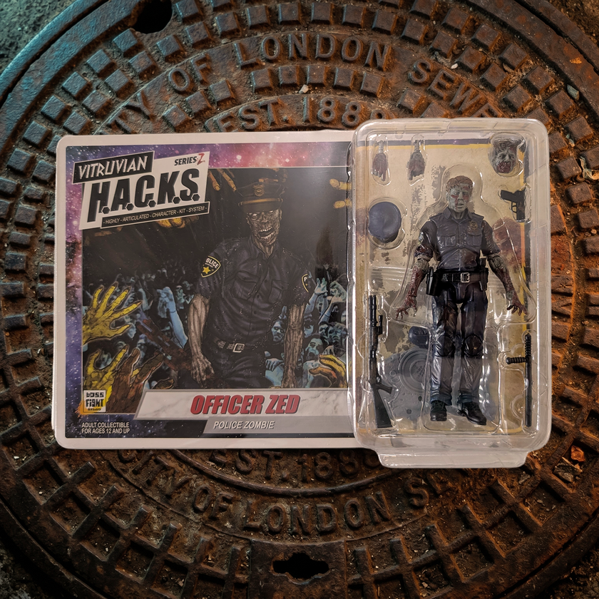 Vitruvian H.A.C.K.S. Zombie Land Complete Set Diorama and 10 Z-Series Vitruvian H.A.C.K.S. Zombie Land Complete Set Diorama and 10 Z-Series