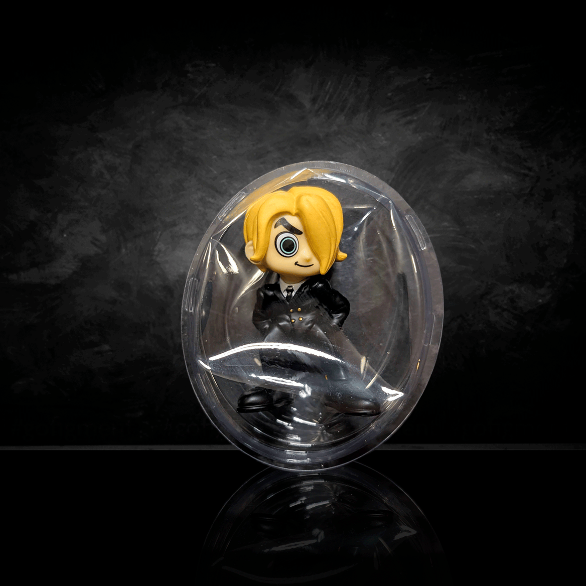 One Piece Series 1 Sanji mini figure in clear capsule by Go Figment for collectors and fans