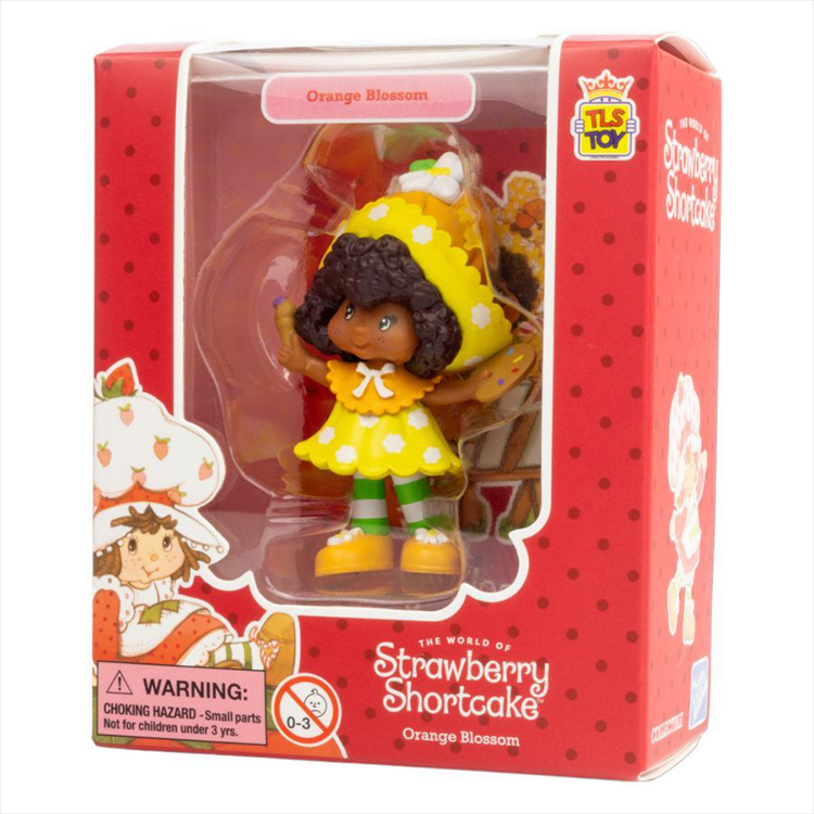 Orange Blossom 2.5 inch vinyl figure by Loyal Subjects from Strawberry Shortcake in original packaging