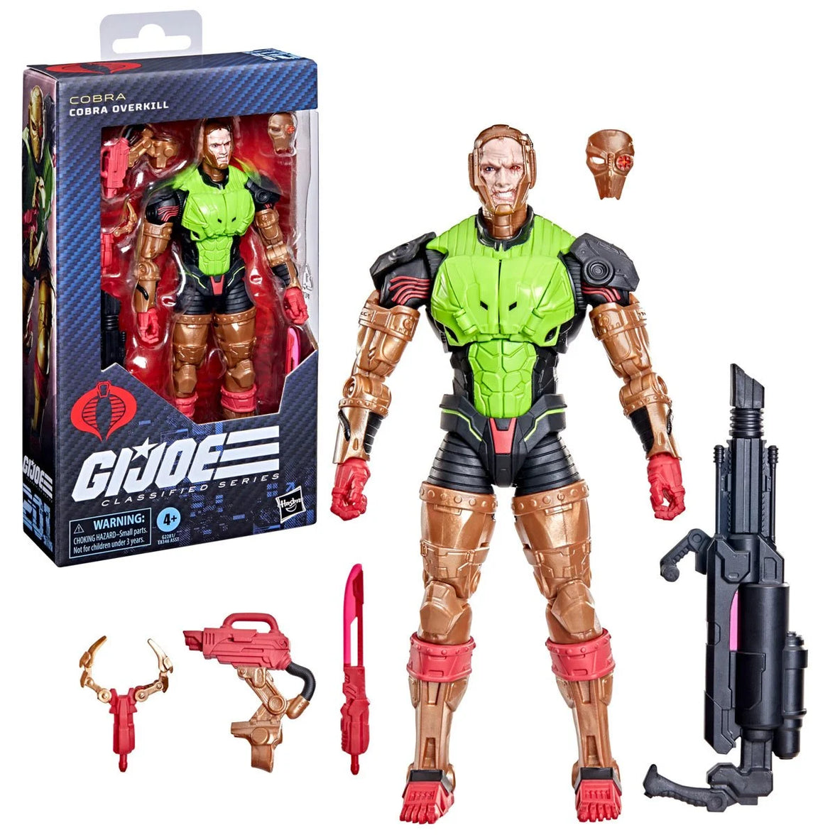 Overkill  "201" G.I. Joe Classified Series 6 inch COBRA Action Figure