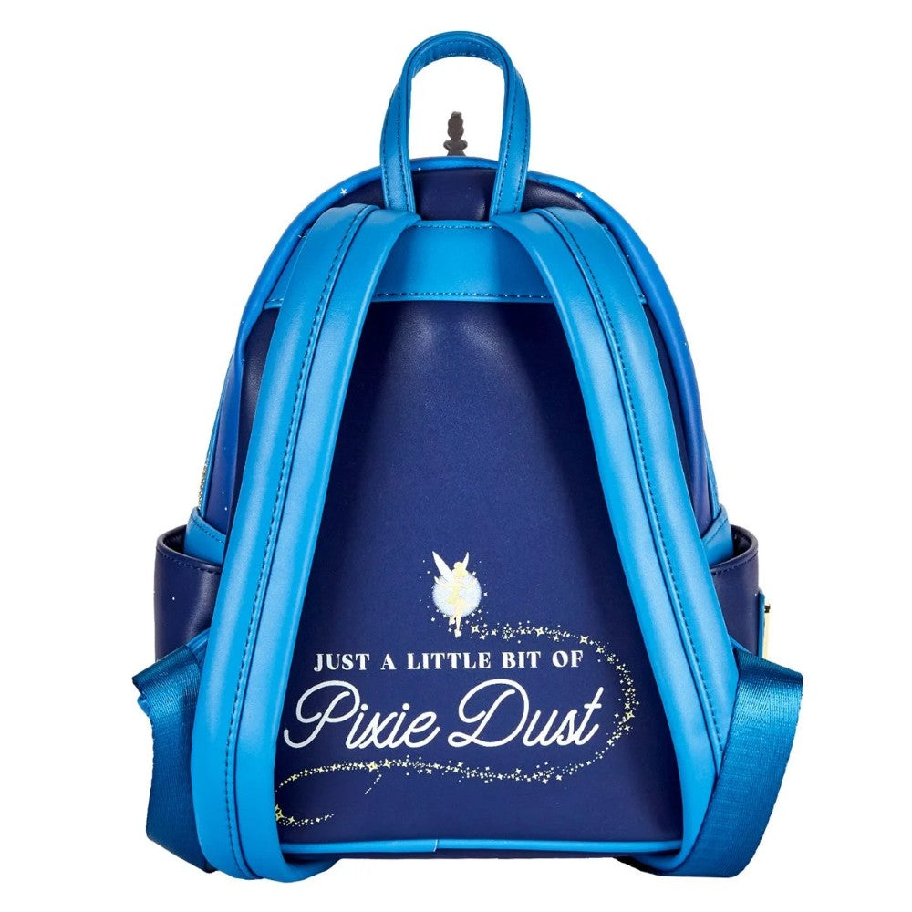 PETER PAN Loungefly Glow-in-the-Dark Tower Disney Mini-Backpack