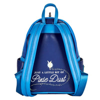 PETER PAN Loungefly Glow-in-the-Dark Tower Disney Mini-Backpack