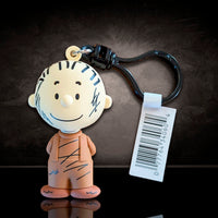 Monogram Pigpen Peanuts Series 4 figural bag clip with signature dust cloud and durable 3D foam design
