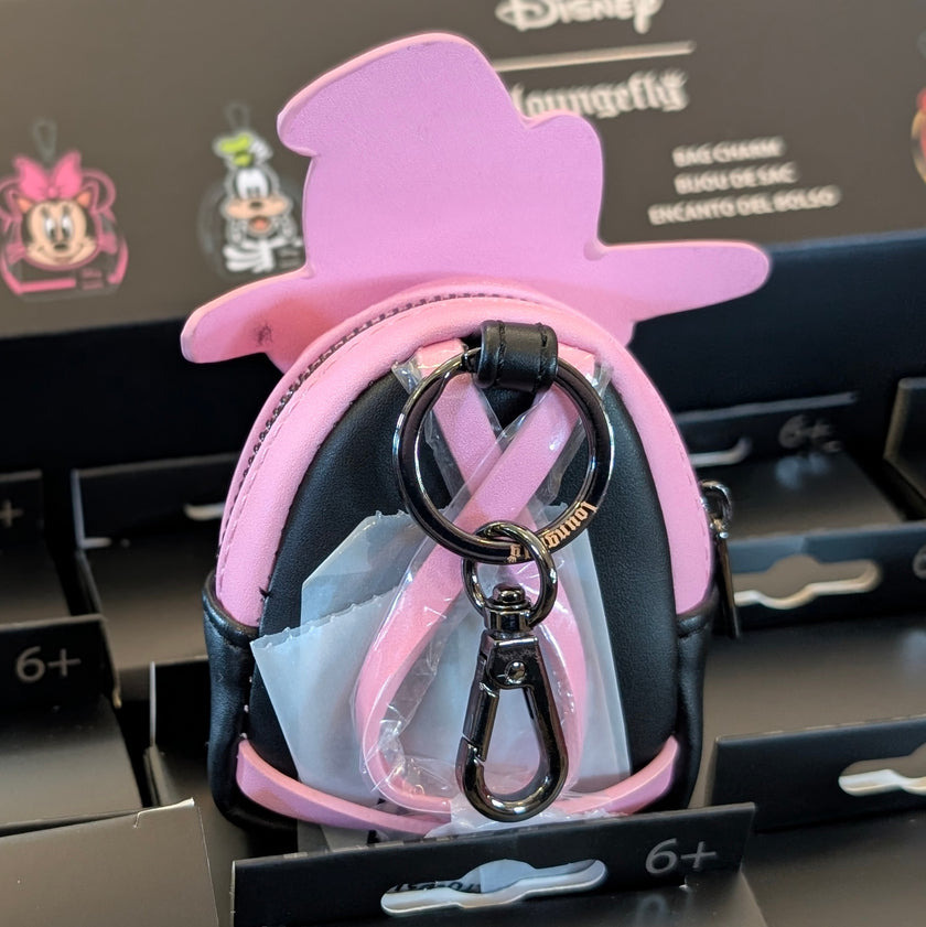 Disney Loungefly Witch Daisy Duck Mini-Backpack Bag Charm 4"