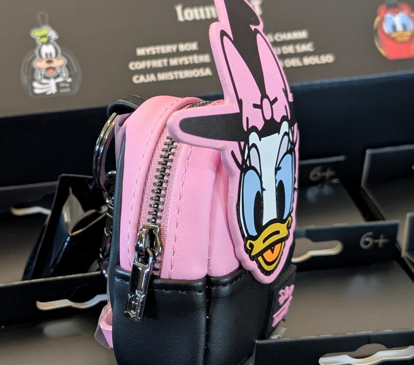 Disney Loungefly Witch Daisy Duck Mini-Backpack Bag Charm 4"