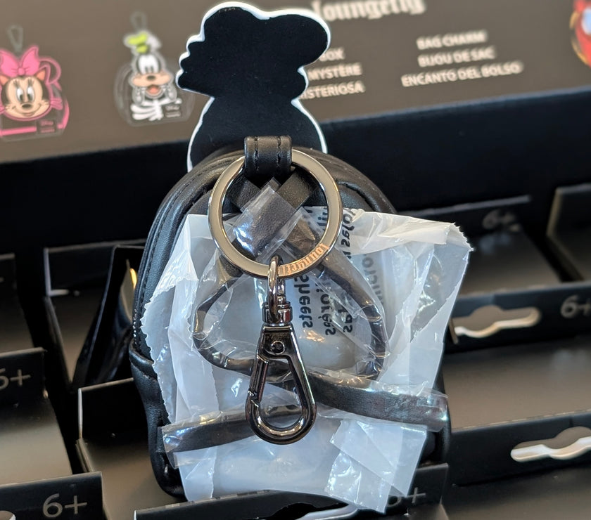 Disney Loungefly Skeleton Goofy Mini-Backpack Bag Charm 4"
