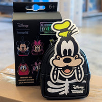 Disney Loungefly Skeleton Goofy Mini-Backpack Bag Charm 4"