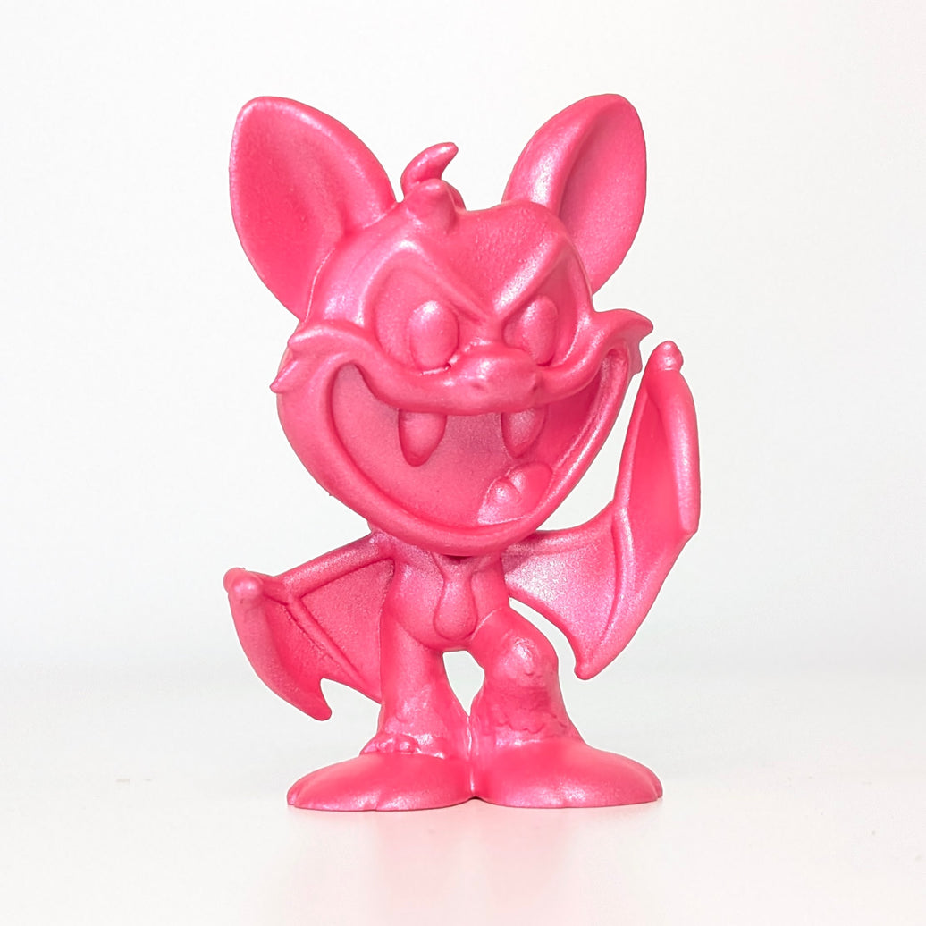 Nightmare Critters Poppy Playhouse Mini Figures "U-Pick" featuring a bright pink bat character by Go Figment
