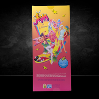 Jem and the Holograms Aja Leith 12-Inch Fashion Doll The Loyal Subjects 2025 new in box with colorful retro band artwork