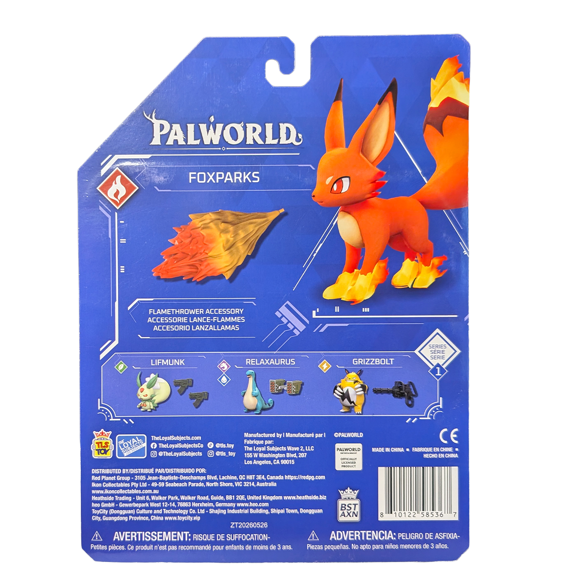 Relaxaurus 4" Palworld Series 1 Premium Action Figure