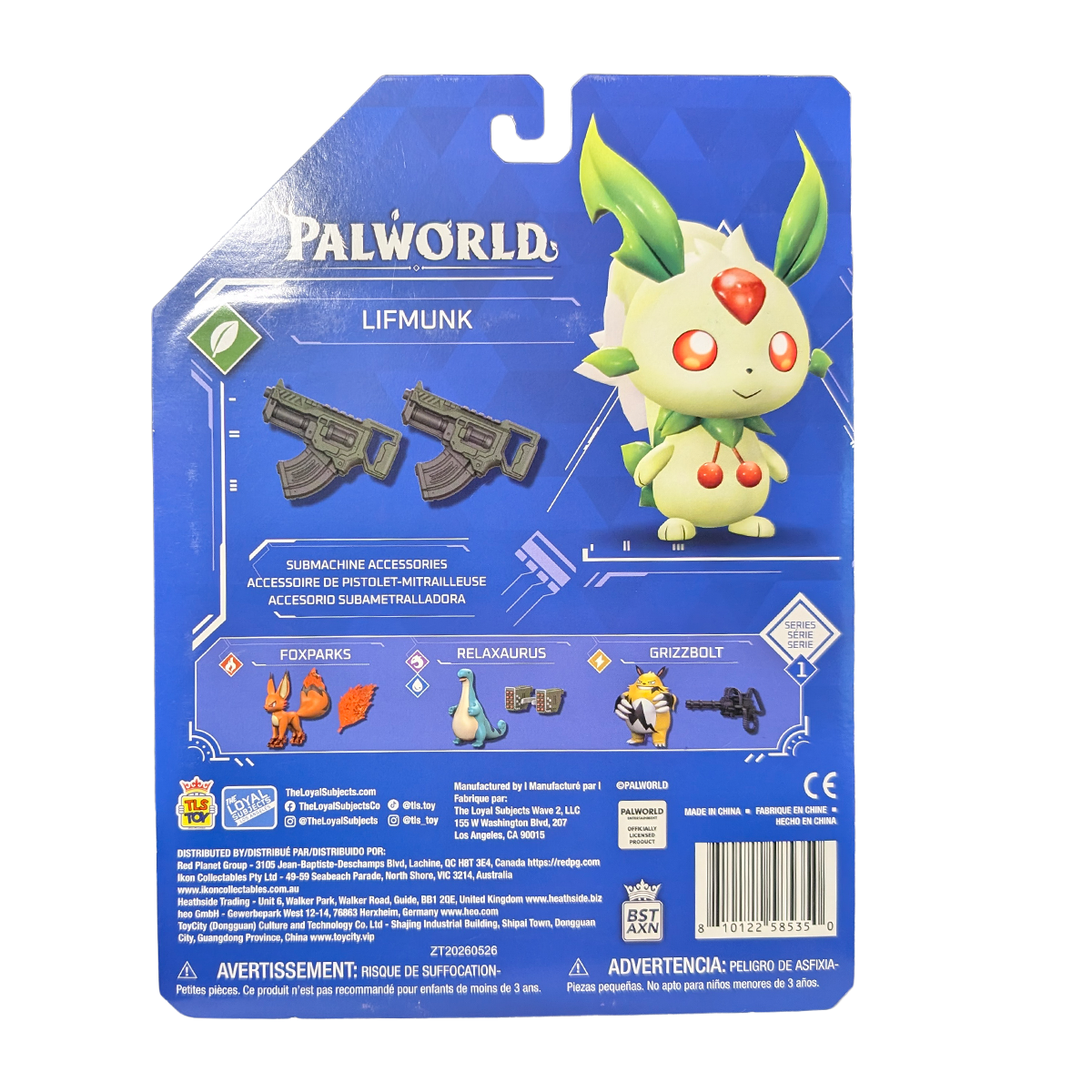 Lifmunk 4" Palworld Series 1 Premium Action Figure