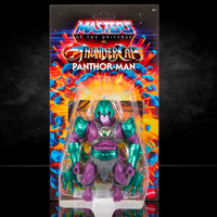 Mattel Panthor-Man 6-inch crossover action figure from Masters of the Universe and ThunderCats in blister pack