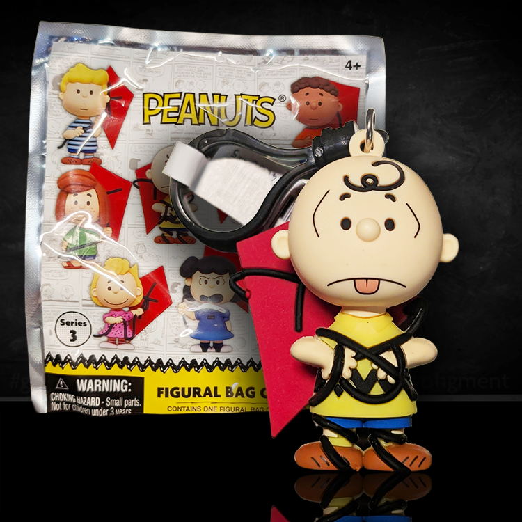 Charlie Brown with red kite 3D foam bag clip from Peanuts 75th Anniversary Series 3 by Monogram