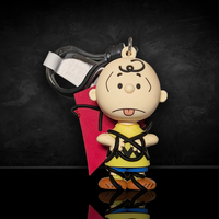 Charlie Brown 3D foam bag clip by Monogram with red kite from Peanuts 75th Anniversary Series 3 collectible