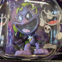 Go Figment Nightmare Critters Series 4 purple bird-like mini figure with yellow beak and mischievous expression in blister pack