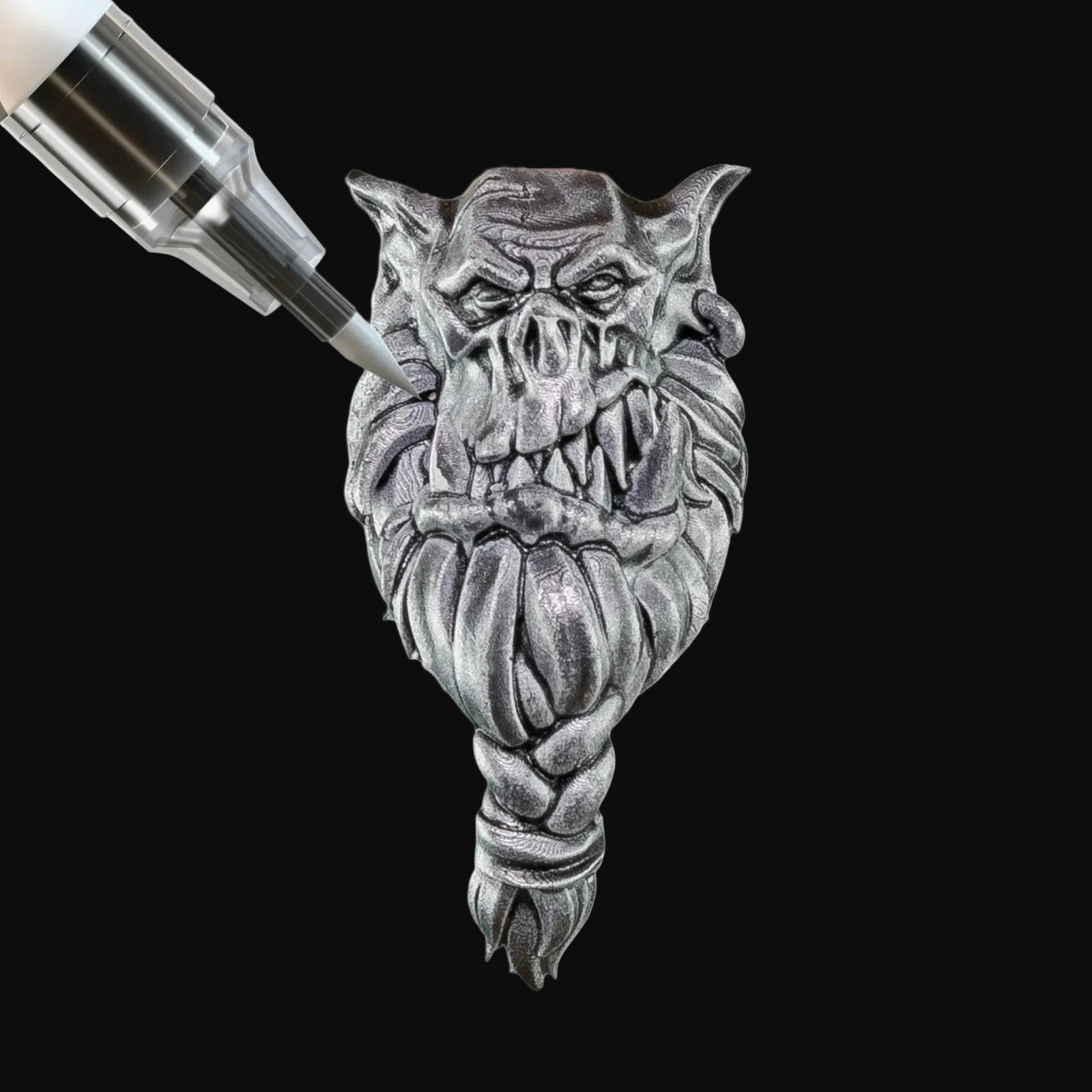 Polished Silver Army Painter Speedpaint Marker - One-Coat Metallic Miniature Paint SM1017P