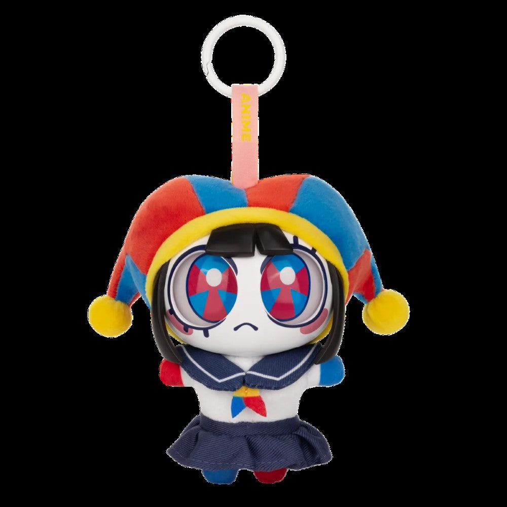 Anime Pomni - 4.7" Premium Plush Keychain Figure (The Amazing Digital Circus)