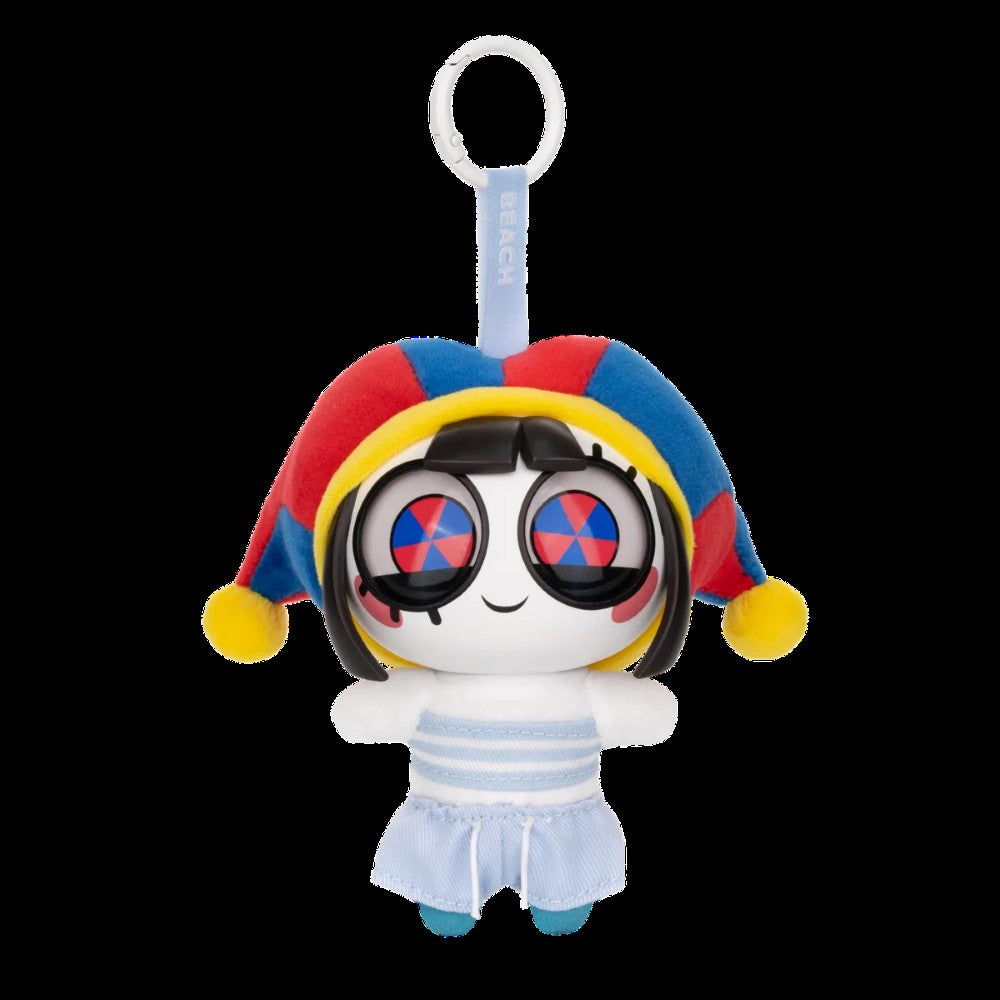 Beach Pomni - 4.7" Premium Plush Keychain Figure (The Amazing Digital Circus)