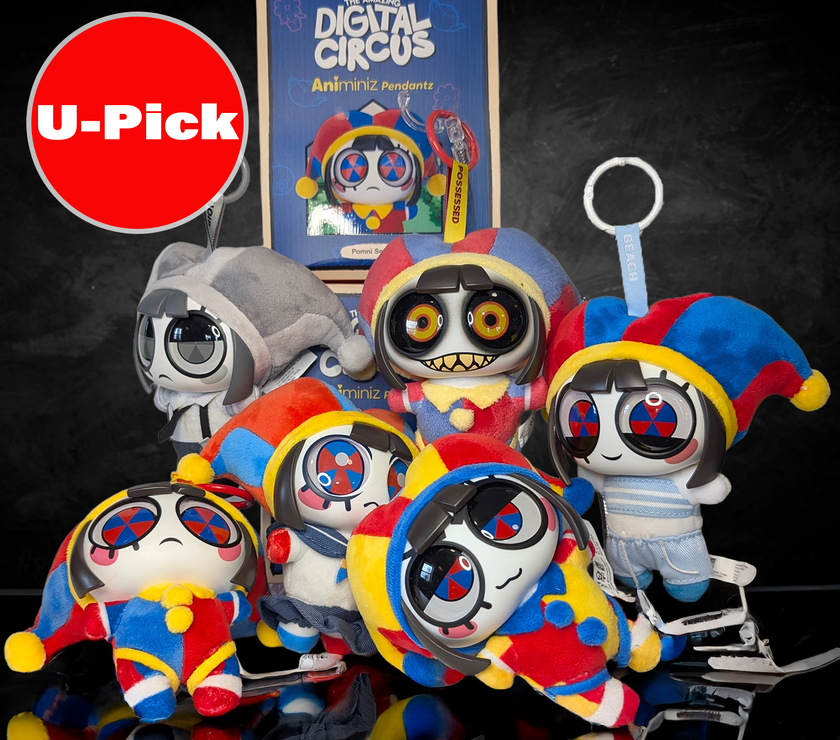 The Amazing Digital Circus Pomni Animiniz Pendantz Premium Plush Keych
