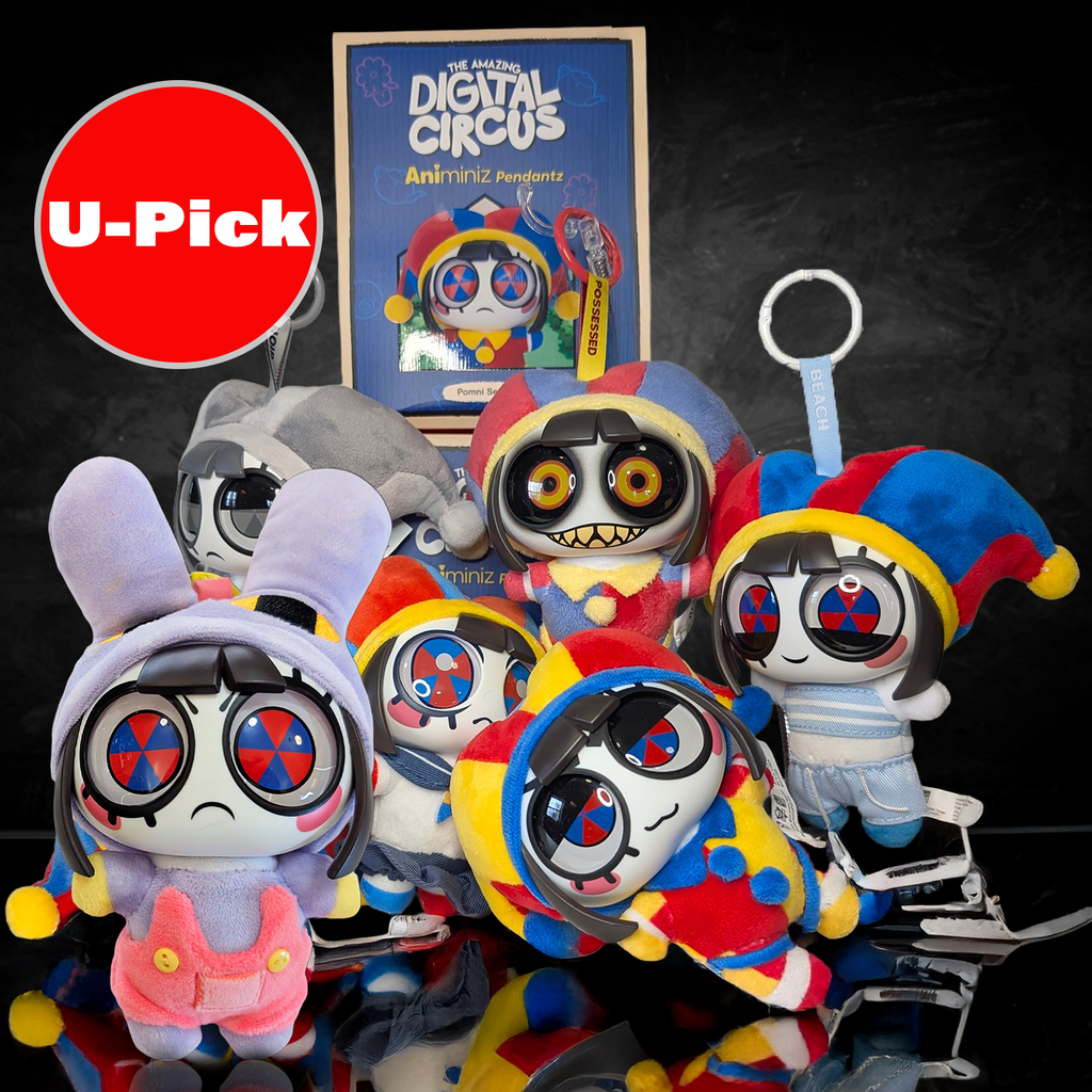 The Amazing Digital Circus Pomni Animiniz Pendantz Premium Plush Keych