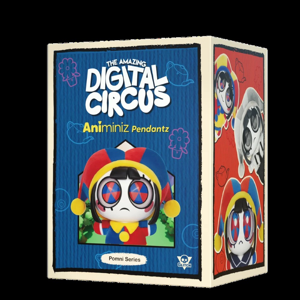Iconic Pomni - 4.7 Premium Plush Keychain Figure from The Digital Circus by Glitch Productions