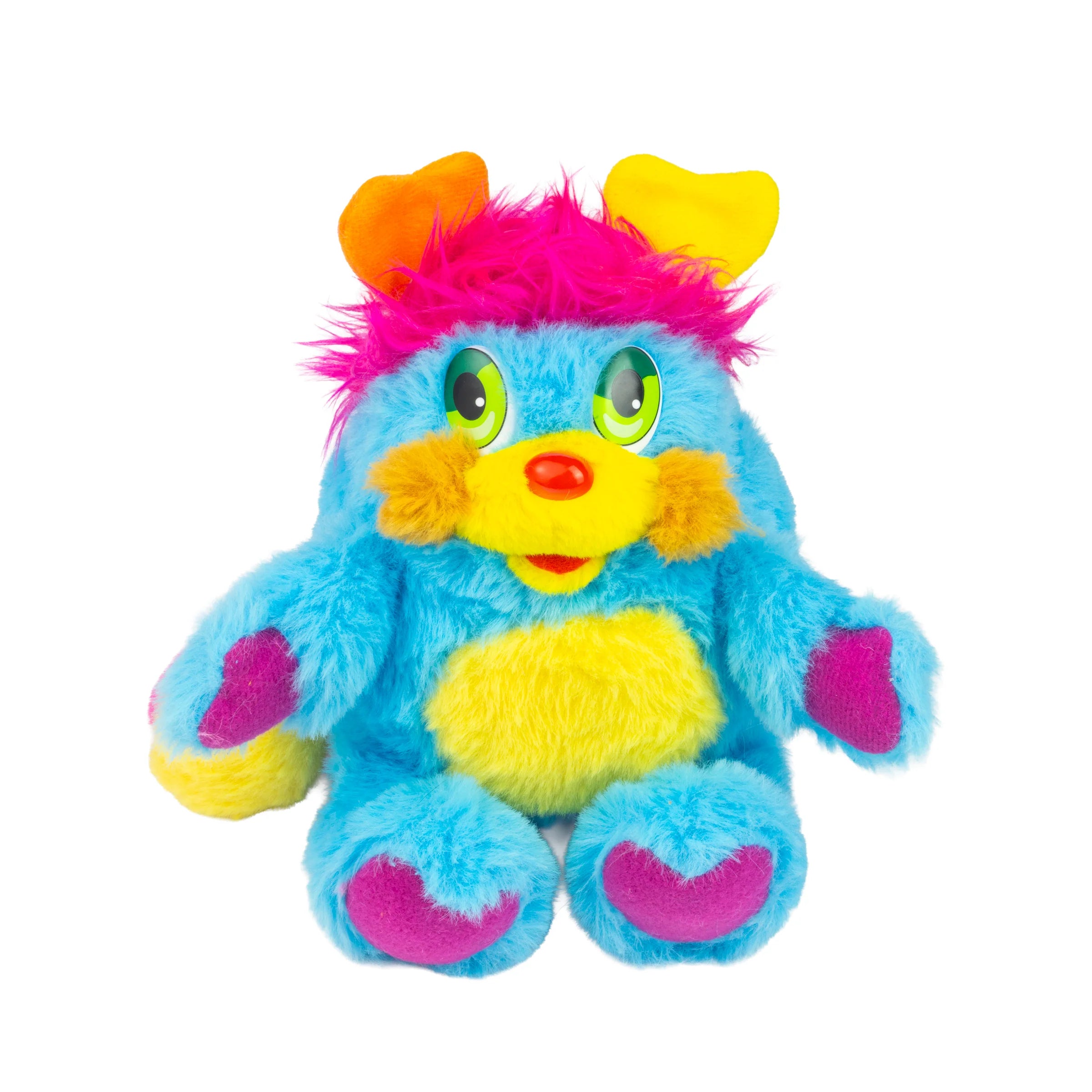P.C. Popple 8" Small Plush Nostalgic Fuzzy Rolling Ball and a Cuddly Character by The Loyal Subjects