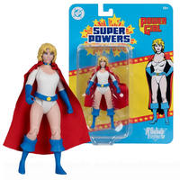 Power Girl - DC Super Powers Wave 13 4.5" Action Figure - McFarlane Toys displayed with packaging by Go Figment
