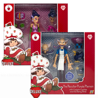 Boss Fight Studio Strawberry Shortcake Deluxe Villains 2-Pack BUNDLE– Sour Grapes & Purple Pie Man Collectible Action Figures by Boss Fight Studio Llc