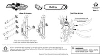 Quillroy 1:12 Scale 5" Human Porcupine Hybrid Action Figure by Altered Nation