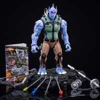 Quillroy 1:12 Scale 5" Human Porcupine Hybrid Action Figure by Altered Nation