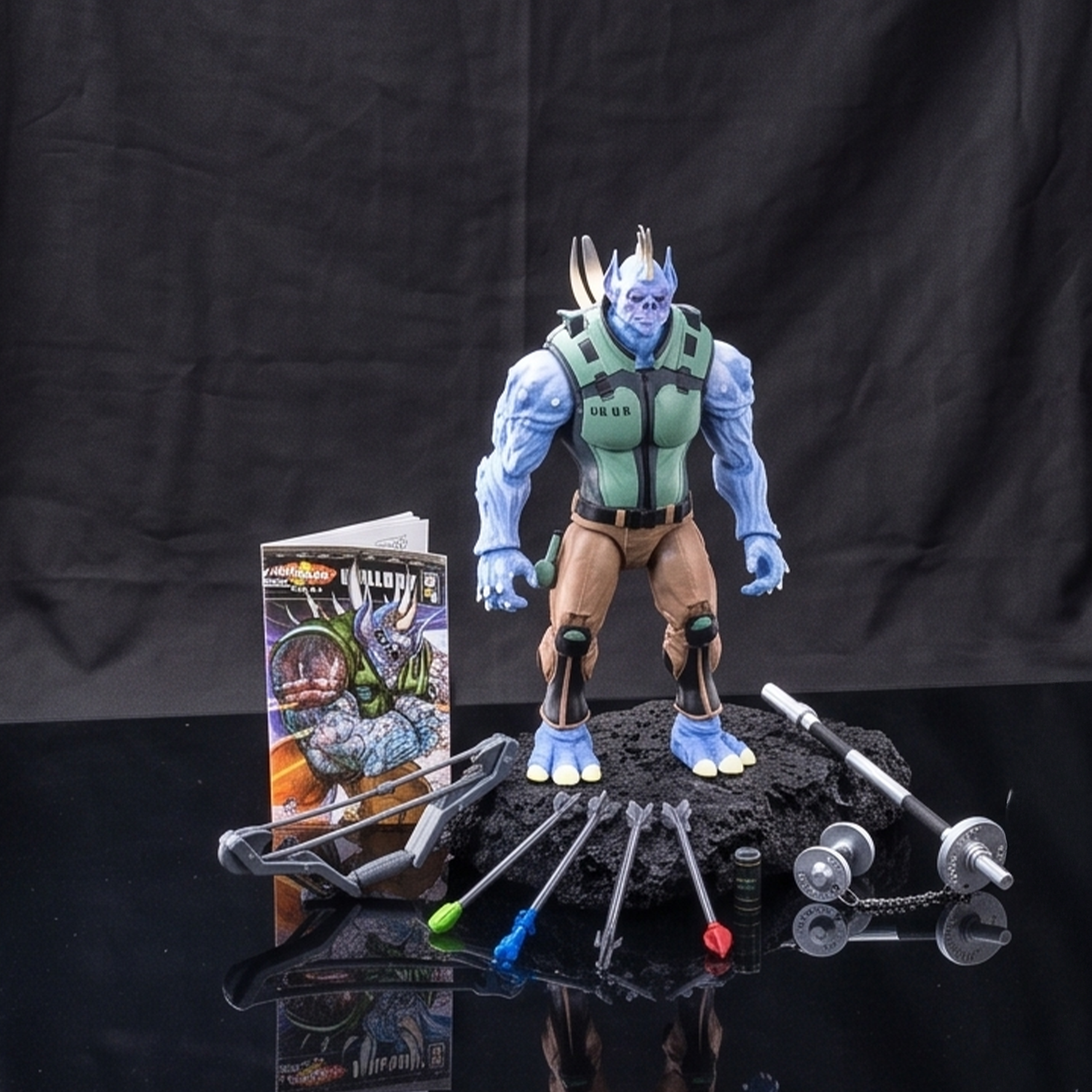 Quillroy 1:12 Scale 5" Human Porcupine Hybrid Action Figure by Altered Nation