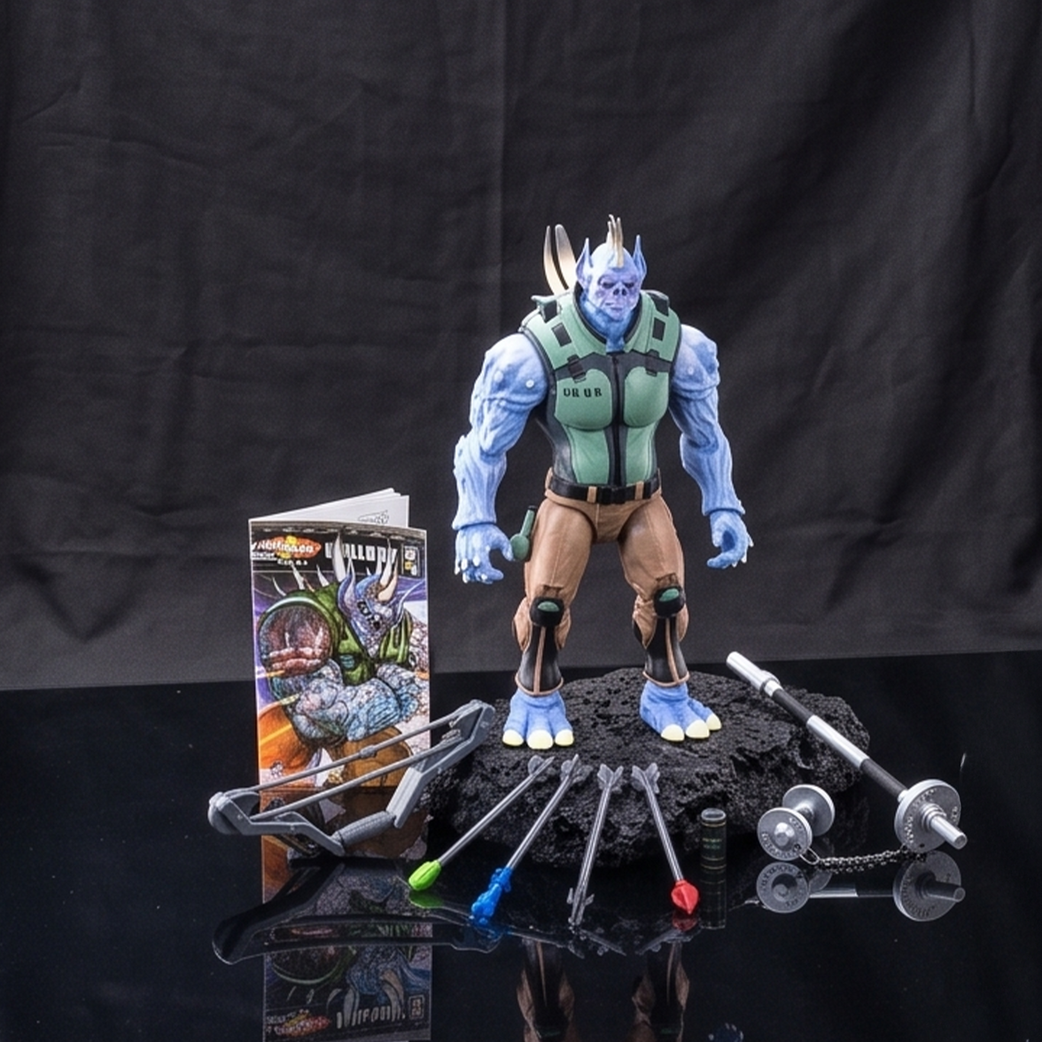 Quillroy 1:12 Scale 5" Human Porcupine Hybrid Action Figure by Altered Nation