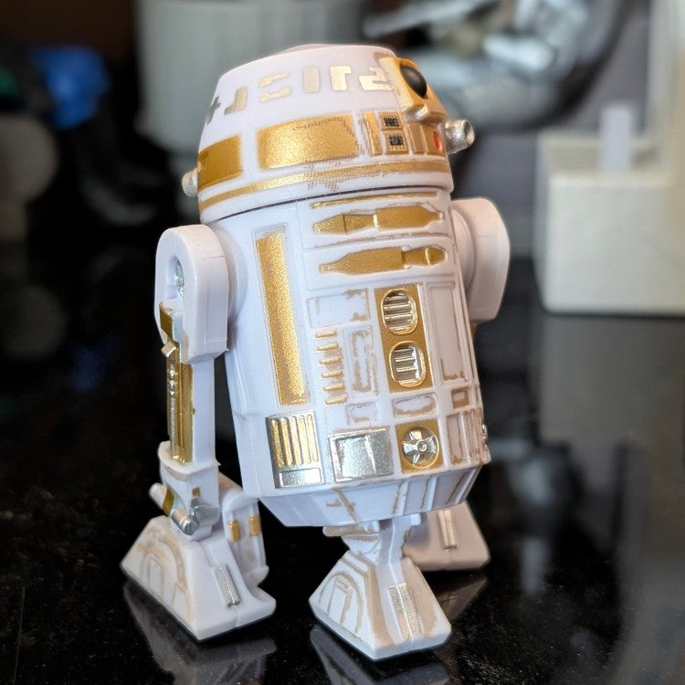 R6-D3 Droid Action Figure Star Wars Droid Factory 1/18 LOOSE